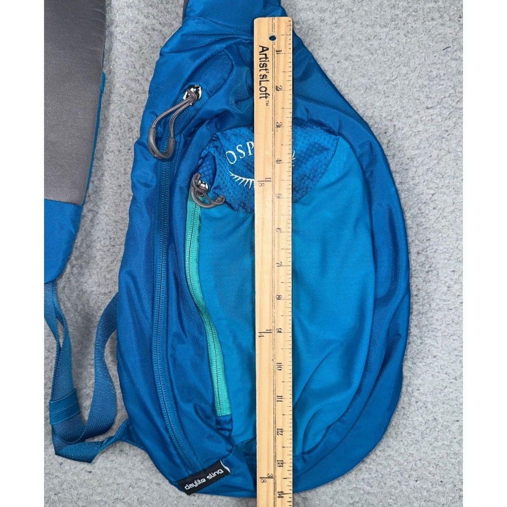 Osprey Daylite Sling Bag Blue 6L Crossbody Shoulder Hiking Travel Gorpcore Camp - Picture 8 of 16